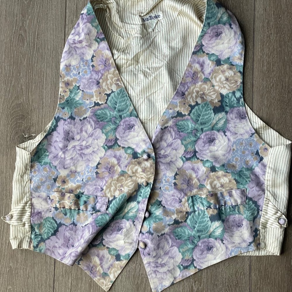 Vintage Ann Taylor Vest S
